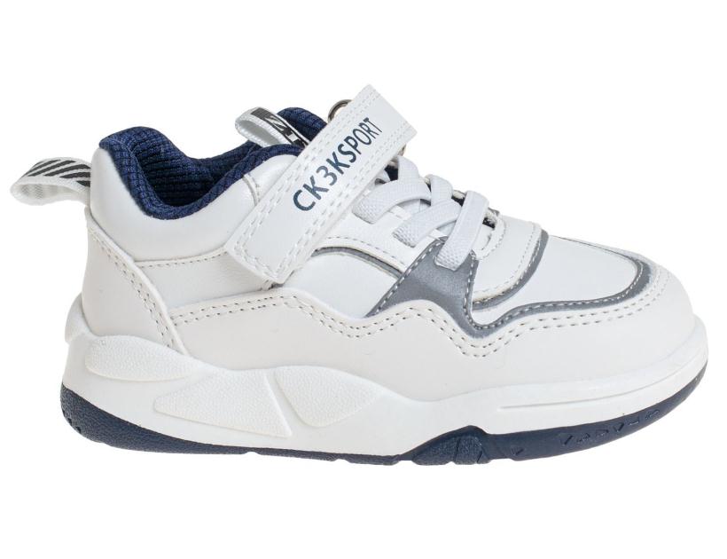 Полуботинки для мальчика Сказка р.22-26 белый/темно-синий арт.R506363005DB