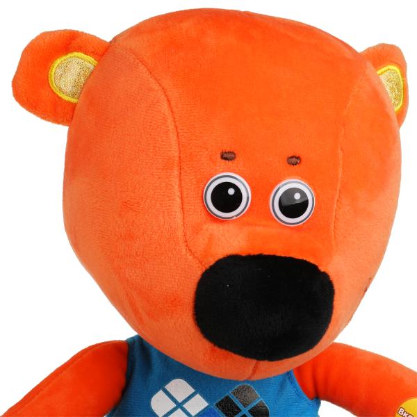 Мягкая игрушка "Мульти-Пульти" Ми-ми-мишки. Кеша ест из ложечки 25 см арт.M80283-25