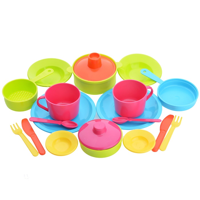 Набор посуды столовый Каша у Маши в сетке, 20 деталей арт.9423