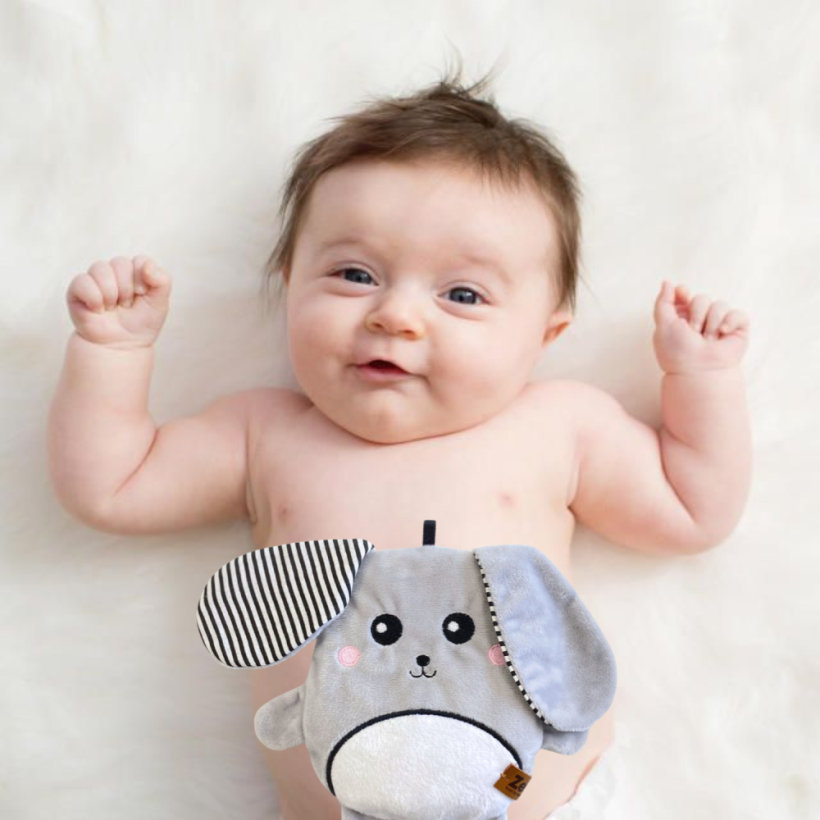 Игрушка развивающая с вишневыми косточками ZerO-99 зайчик арт.19824