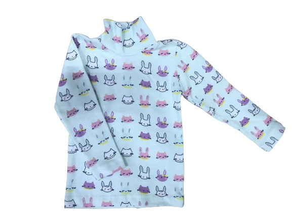 Водолазка однотонная рост 80-128 см арт.Г04-02