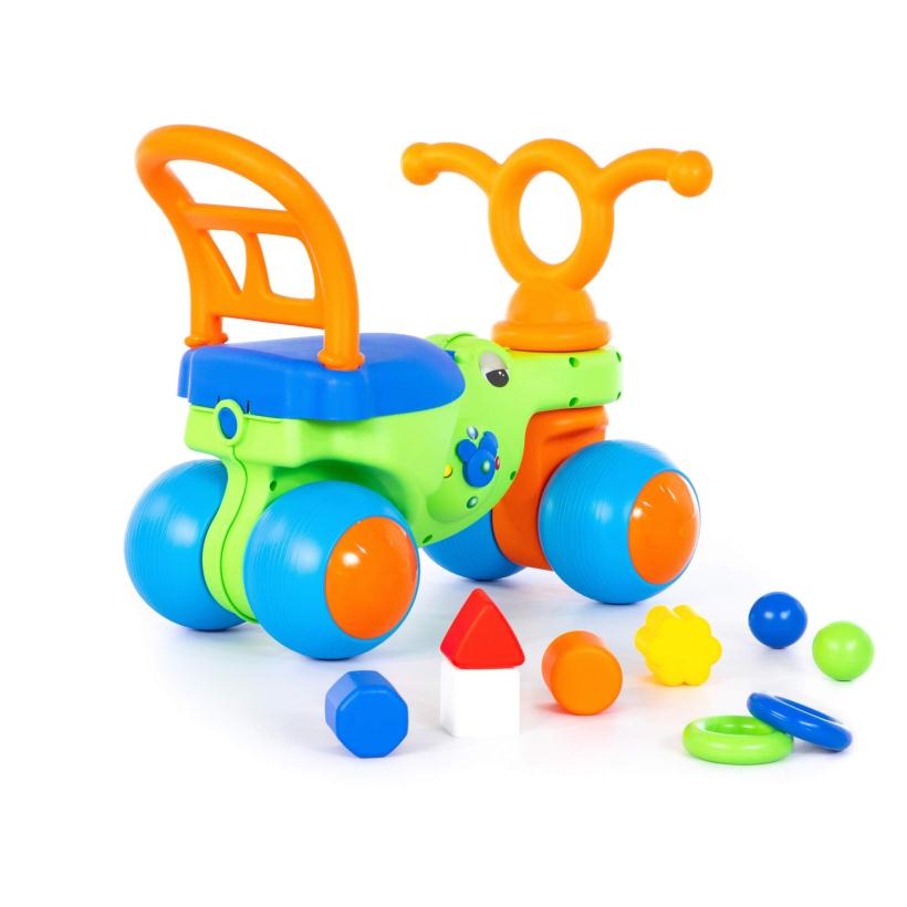 Каталка Полесье Крокодильчик 46154