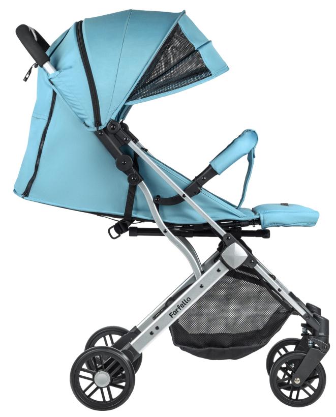 Коляска прогулочная Farfello Comfy Go Smoke mint