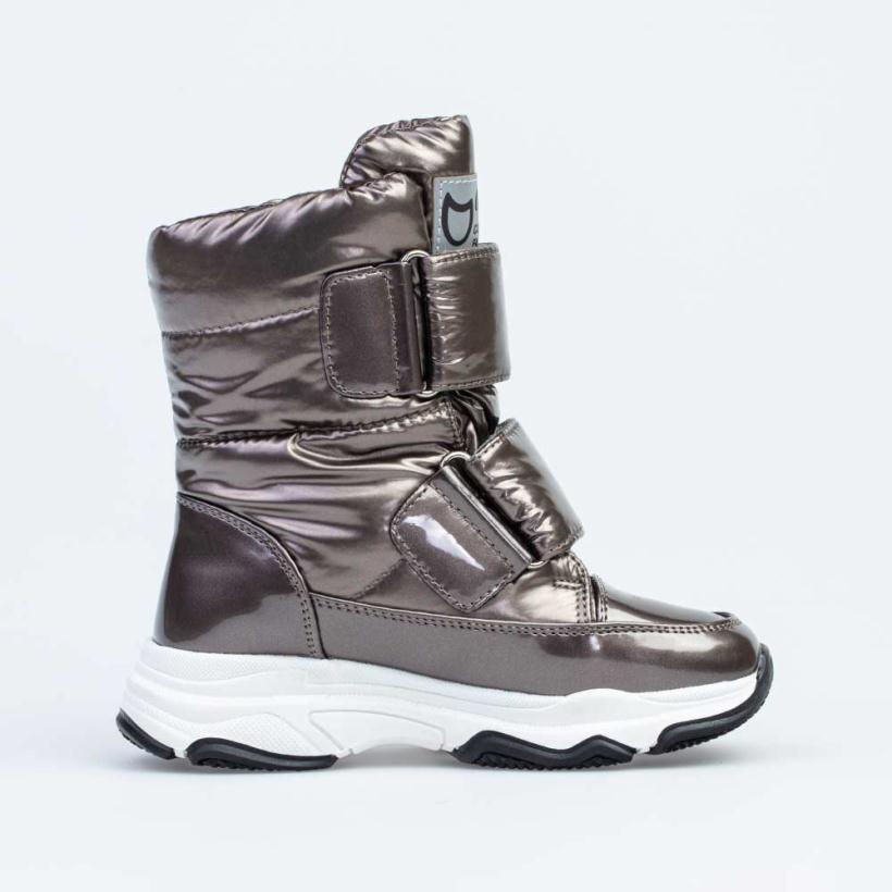 Ботинки зимние для девочки , цвет бронзовый , размеры с 27 по 31