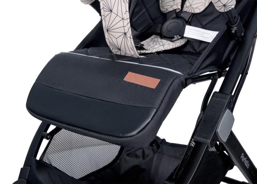 Коляска прогулочная Farfello Comfy Go Tracery beige ажурный бежевый