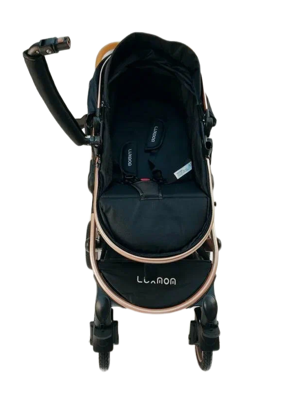 Коляска трансформер Luxmom 530W 2 в 1 черный