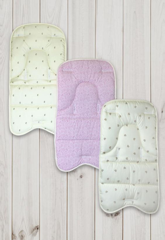 Подушка вкладка в автокресло (вельбоа) ш1000/2