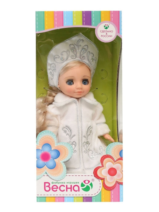 Кукла Весна Ася Снегурочка 26 см арт.В4169