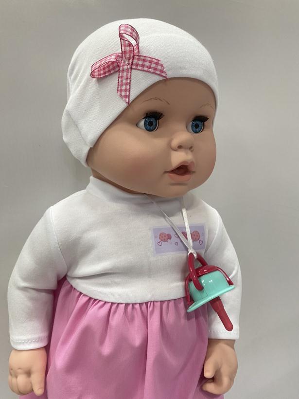 Пупс Вита 1 озвученная с пустышкой 50см