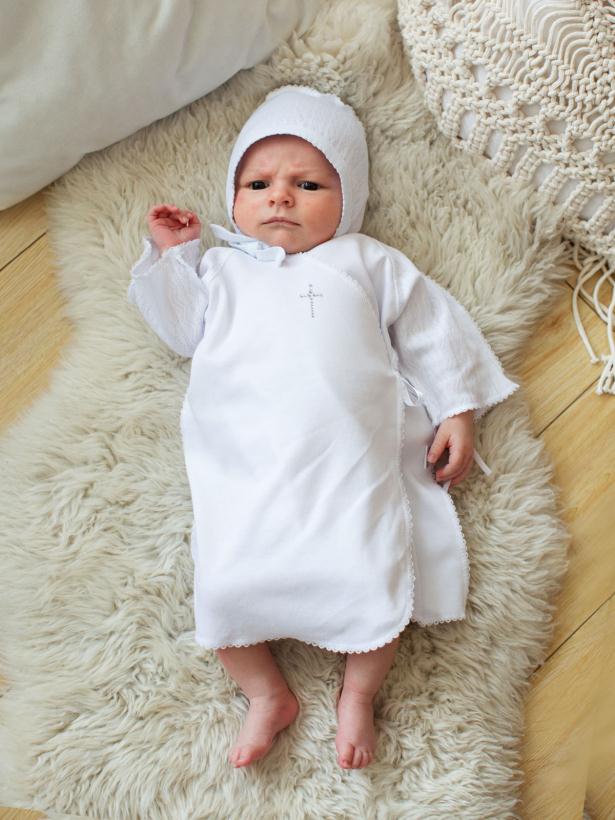 Крестильный набор 2 предмета рост 62 см 31-5022