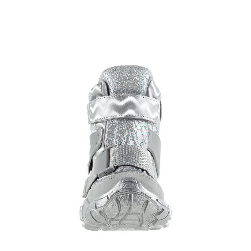 Сапоги для девочки KAKADU р.28-33 серебристый, мембрана арт.9308C