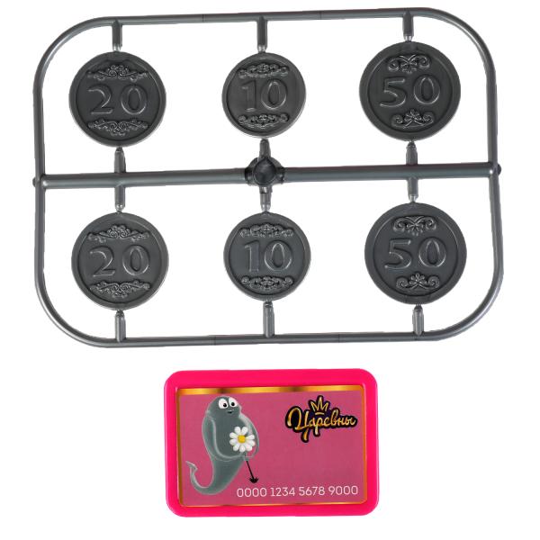 Касса "Играем вместе" Царевны со светом и звуком арт.1803U054-R