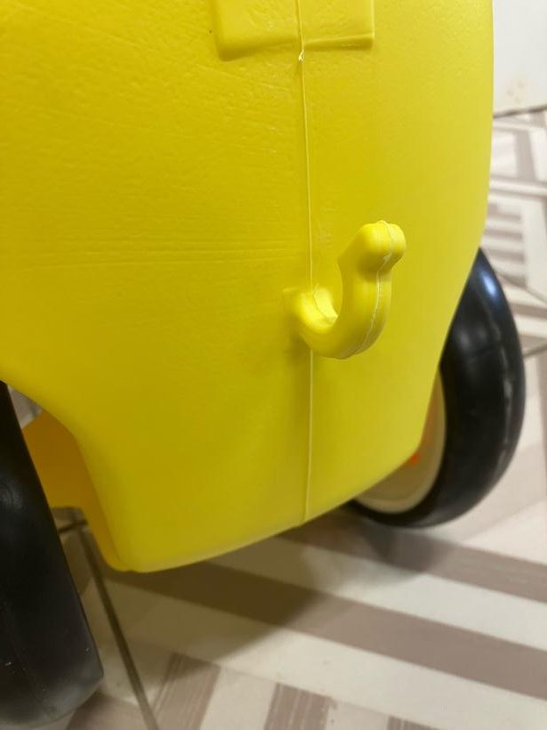 Толокар каталка детская DM-519 звук, свет цвет желтый