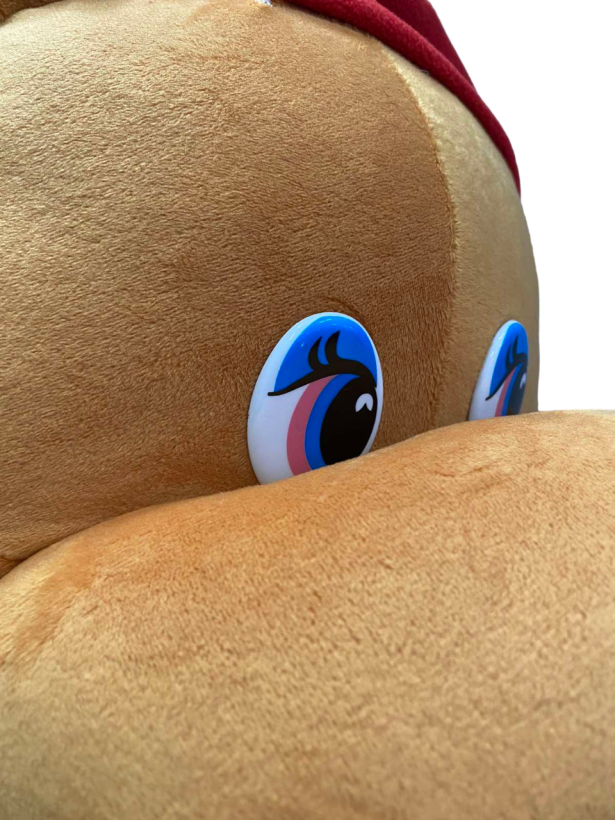 Мягкая игрушка Бегемот Дени 80 см