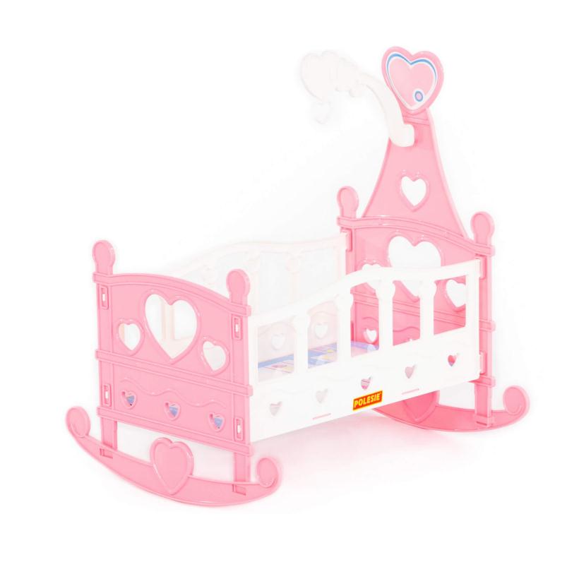 Кроватка-качалка Полесье сборная для кукол №3