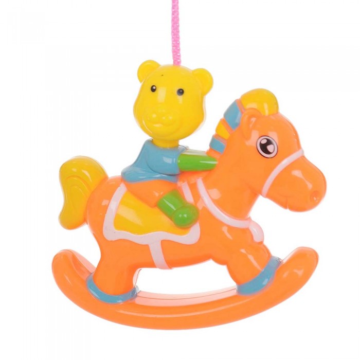 Музыкальный мобиль Баюшки "Лошадки - Сова" на батарейках арт.HL2018-42R