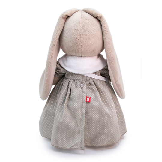 Мягкая игрушка Зайка Ми 25 см с сумкой-сова StS-343