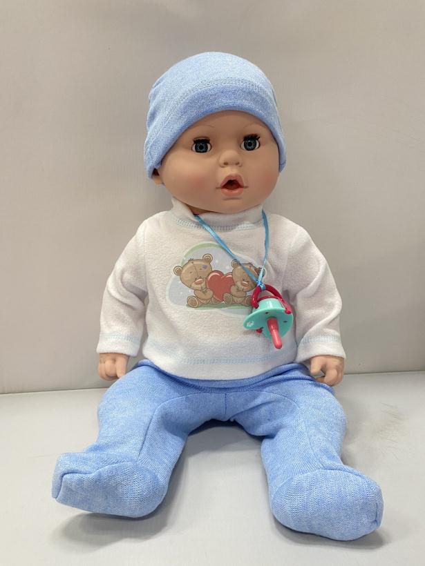 Пупс Витенька 9 озвученный с пустышкой 50см