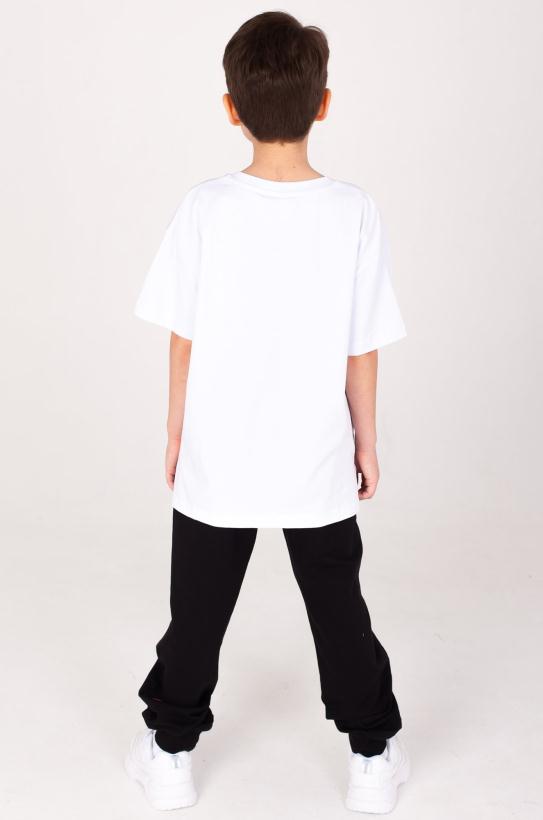 Футболка для мальчика TAKRO белый 146-164см