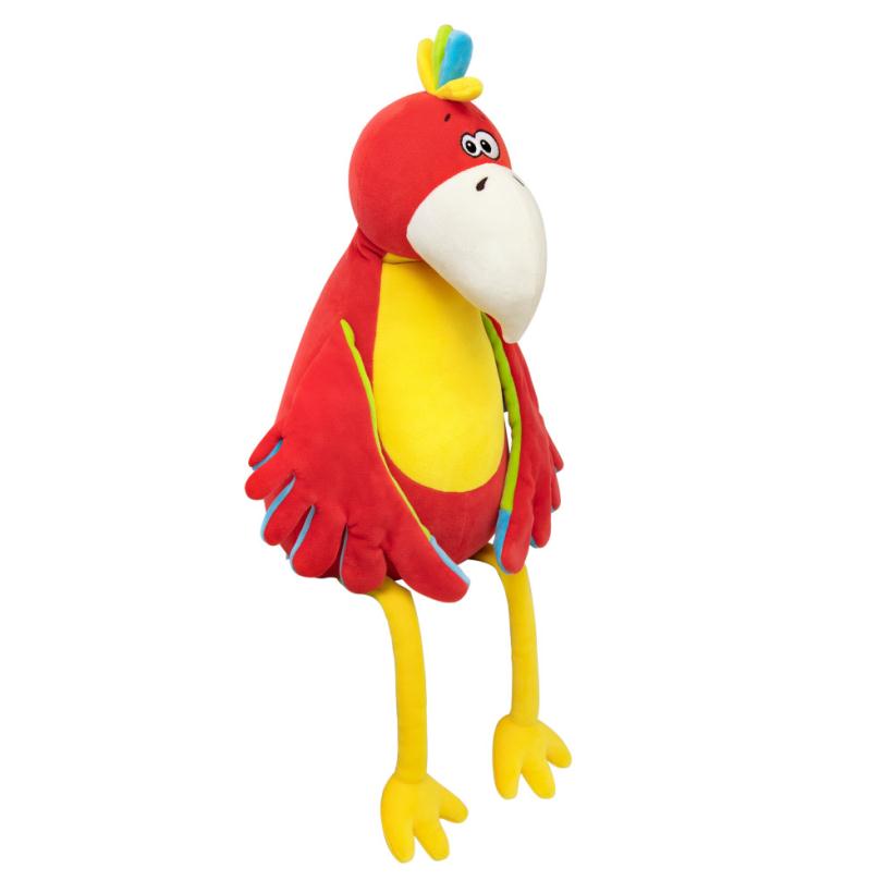 Мягкая игрушка Попугай Жак 32 см коллекция Прятки