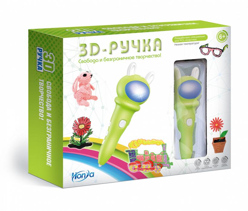 3D ручка Honya детская зеленая арт.1CSC20004619