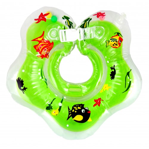 Круг на шею Бусинка для купания с погремушкой арт.303