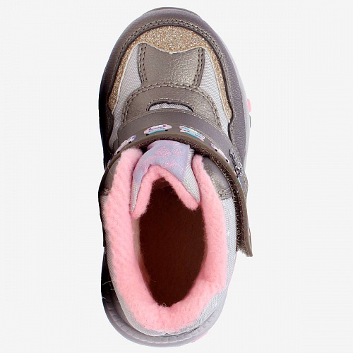 Ботинки Капика мембрана для девочки р.24-28 бронзовый арт.42359-1