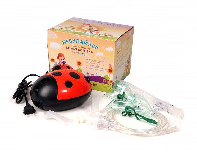 Небулайзер детский Ergopower Божья коровка арт.ER-404