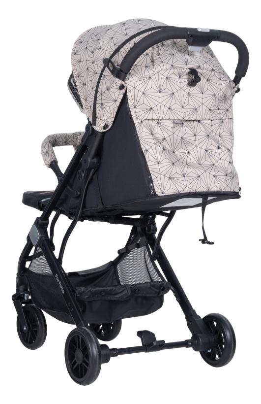 Коляска прогулочная Farfello Comfy Go Tracery beige ажурный бежевый