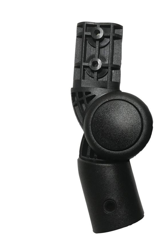 Шарнир регулирования ручки по высоте овал-овал 42/22-20/30мм усиленный №033001 (левый)