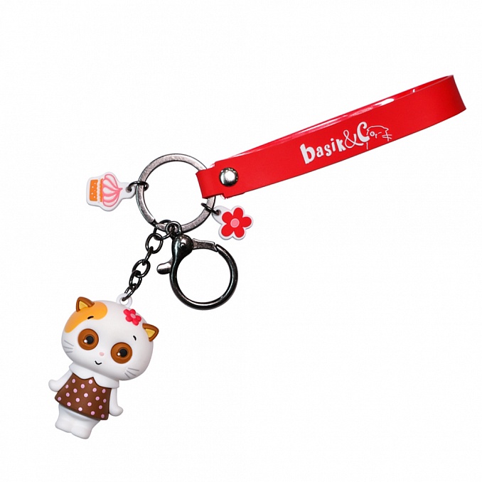 Брелок Кошечка Ли Ли с подвесом пирожное арт.АВВ-040