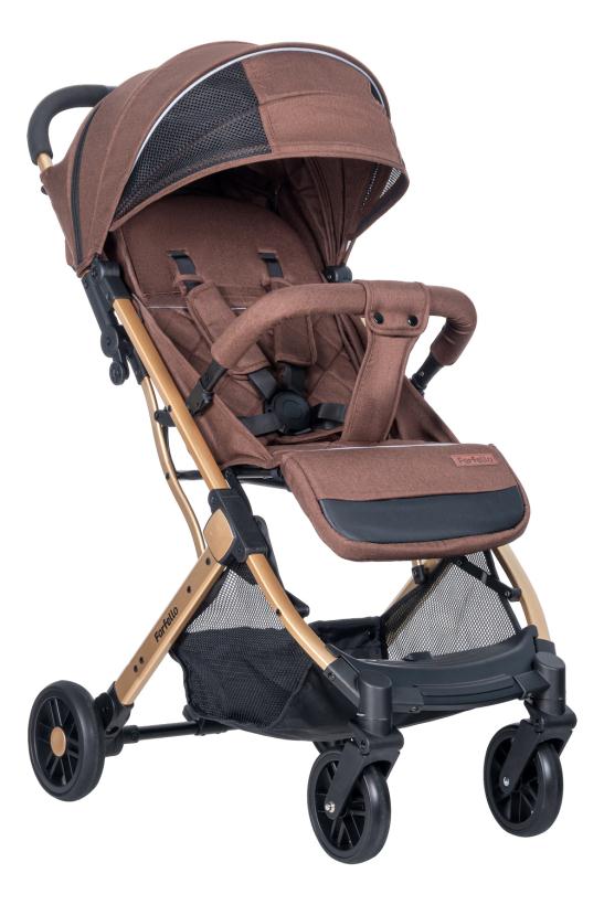 Коляска прогулочная Farfello Comfy Go Choco Шоколад