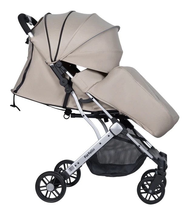 Коляска прогулочная Farfello Comfy Go New Beige бежевый