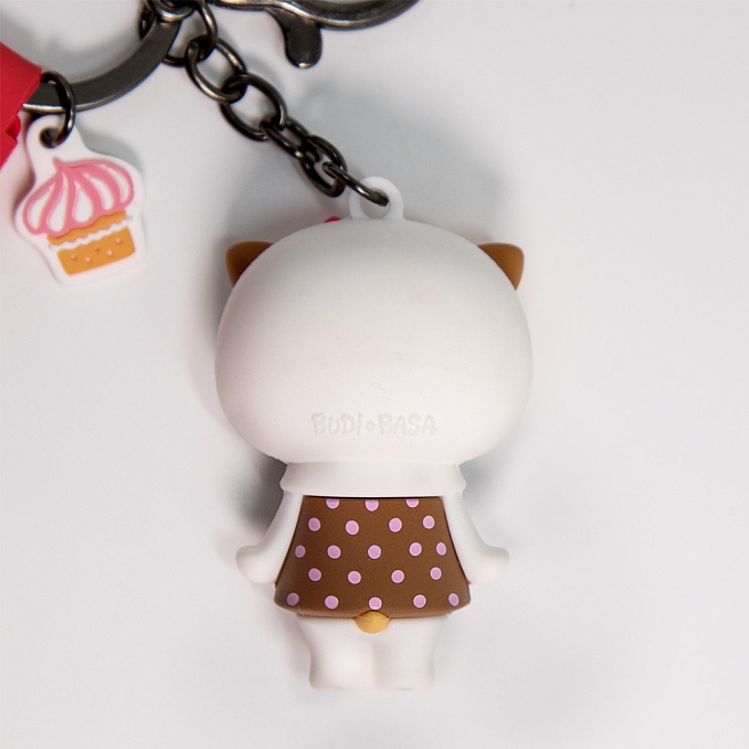 Брелок Кошечка Ли Ли с подвесом пирожное арт.АВВ-040