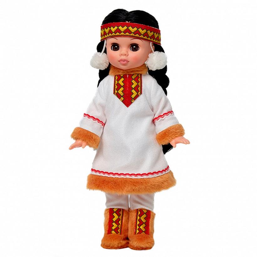 Кукла Весна Эля в костюме народа Севера 30 см