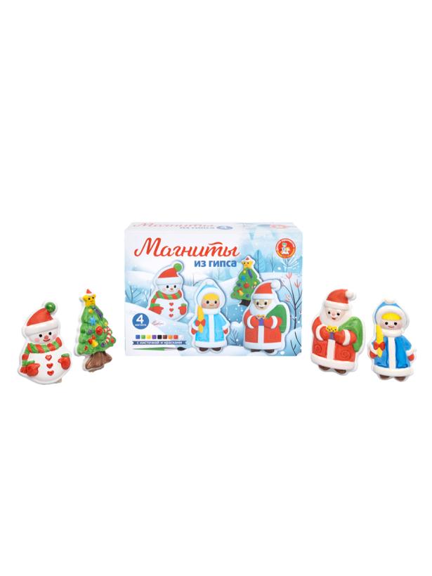 Магниты из гипса под роспись "Новый год"