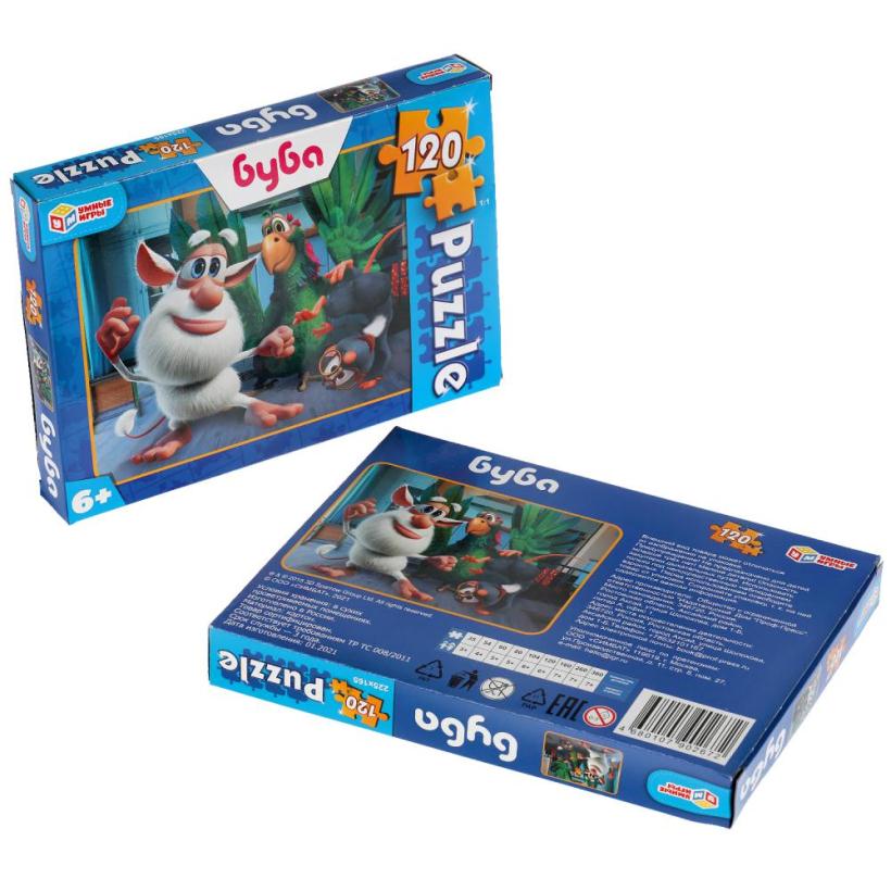 Пазлы 120 деталей Буба