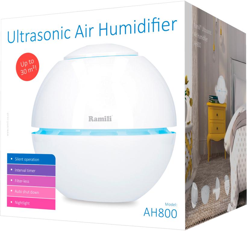 Увлажнитель воздуха ультразвуковой Ramili Baby AH800