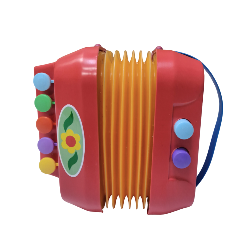 Тульская Меховая гармонь цвет красный