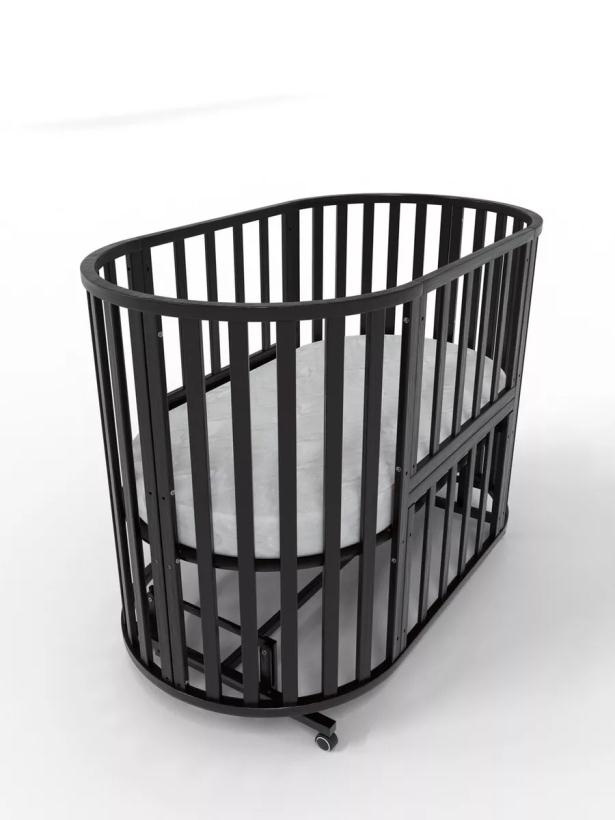 Кровать Северная звезда 9 в 1, универсальный маятник, цвет венге