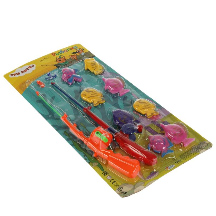 Игровой набор - магнитная рыбалка Три кота ТМ Играем вместе