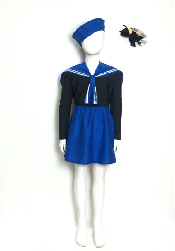 Военная форма Морячка 5-7 лет рост 122-134 см