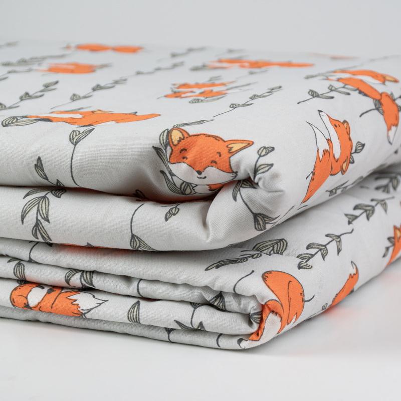 Одеяло с шерстяным ворсом 110*140 Нежность Лисята Woolhouse