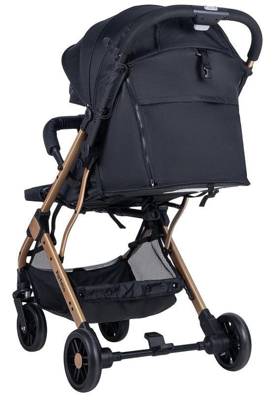 Коляска прогулочная Farfello Comfy Go Golden black золотой черный