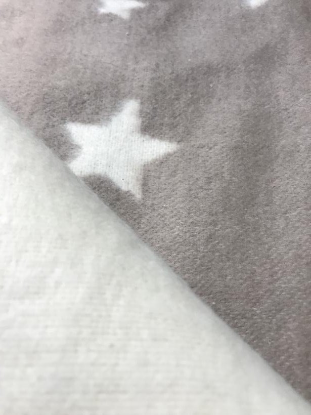 Одеяло х/б байковое детское ПРЕМИУМ (кофейные звезды) 100х112 арт.57-3ЕТЖ/300