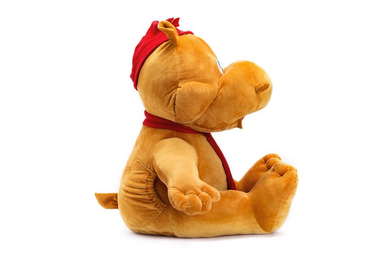 Мягкая игрушка Бегемот Дени 80 см