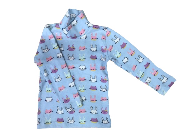 Водолазка однотонная рост 80-128 см арт.Г04-02