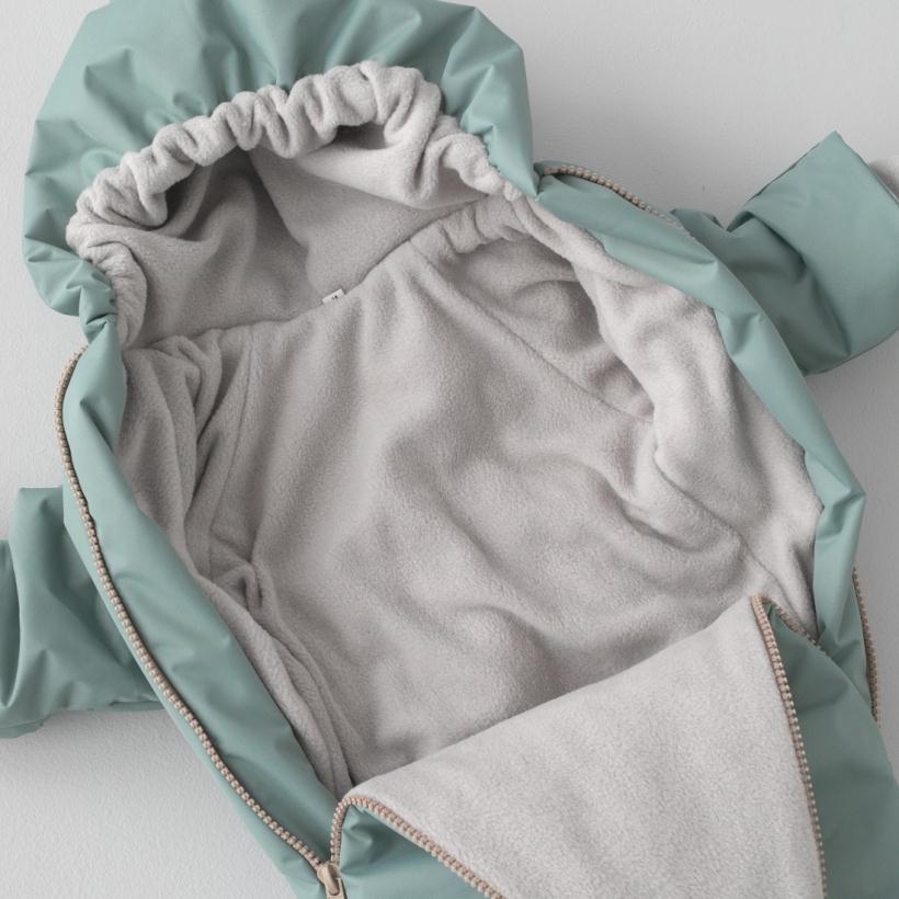 Комбинезон демисезонный Новый Домовёнок-1, размер 18-22 (рост 56-74), полынь