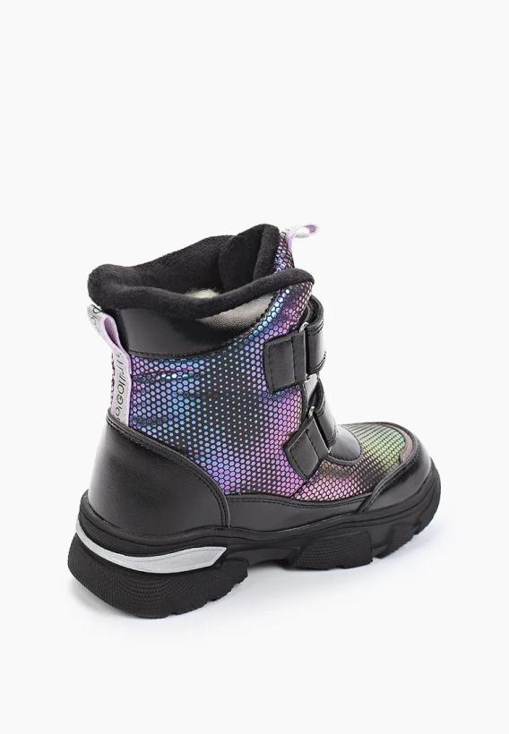 Ботинки для девочки Сказка р.27-32 черный арт.R559668135BK