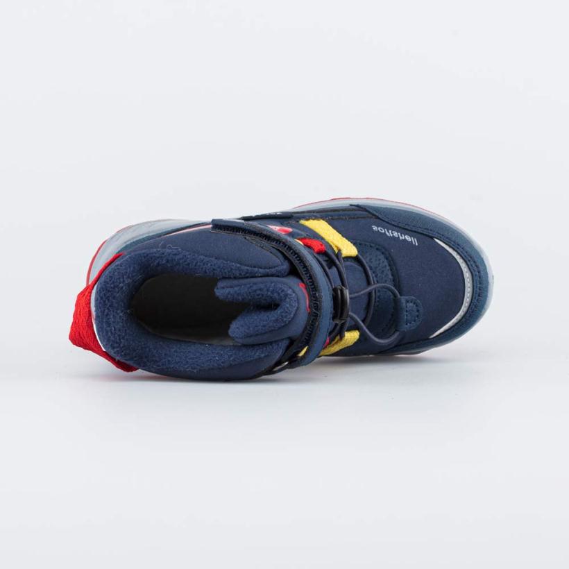 Ботинки зимние для мальчика , цвет синий , размеры с 27 по 31